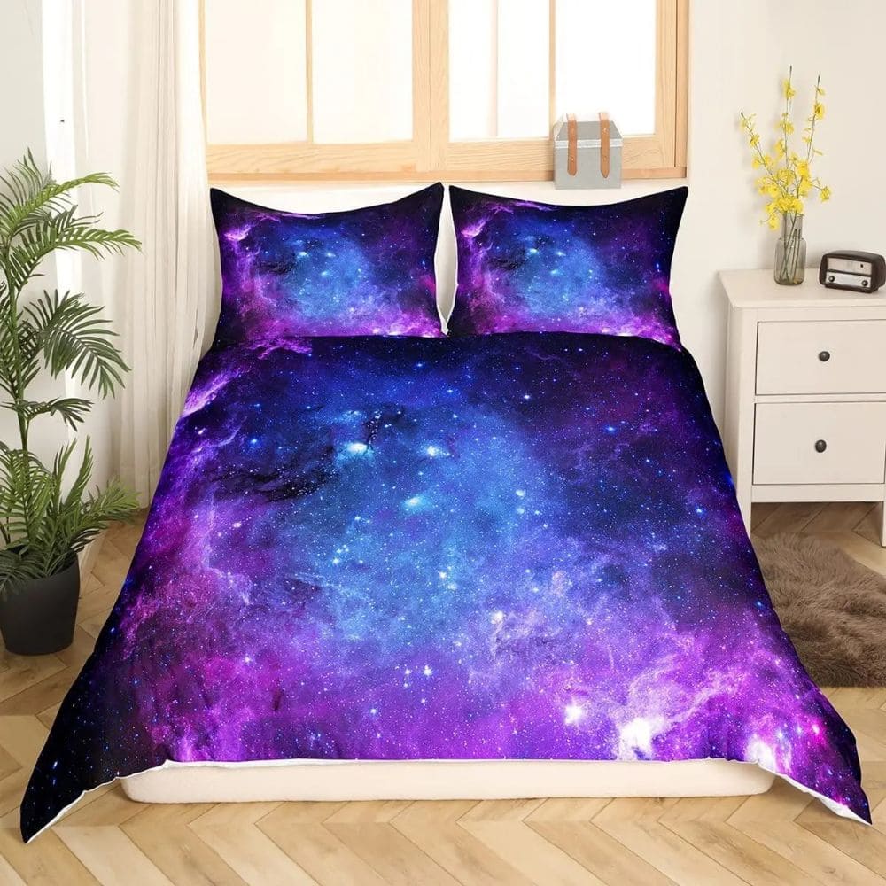 Housse De Couette Standard Lune Planétaire - Motif Astrologie Lunaire - Multicolore