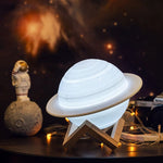 Lampe Saturne 3D Espace Stellaire