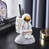 pot à stylos astronaute