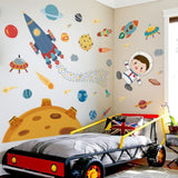 Stickers muraux décoratif spatiaux pour enfants