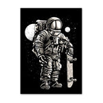 Toile Astronaute Planche a roulette | Espace Stellaire