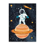 Poster astronaute enfant