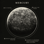 poster planète Mercure