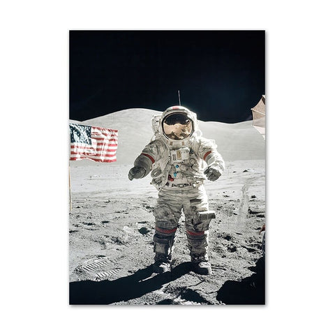 Poster Astronaute Gene Cernan Apollo 17