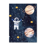 Affiche Astronaute pour enfant