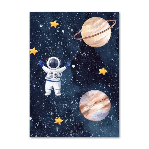 Affiche d'Astronaute pour enfant