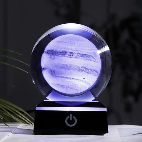 Boule de cristal magique du monde globe de la terre ronde carte du monde  système solaire boule de cristal boule de verre boules de cristal  décoratives décoration de bureau décoration de bureau