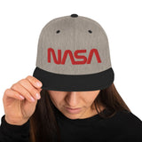Casquette NASA Grise Visière Noire | Espace Stellaire