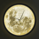 Horloge lune lumiere led