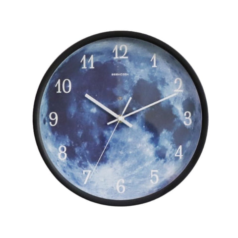 Horloge lune phosphorescente