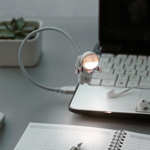 Mini lampe led astronaute usb, tube flexible, pour clavier, en ance Mini lampe led astronaute usb, tube flexible, pour clavier, en ance