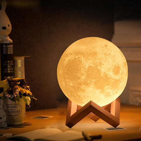 Lampe Lune 3D - Espace Stellaire