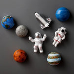 Lot de Magnets d'astronautes et de Planètes