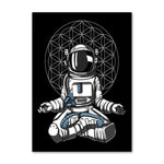 Poster Astronaute Mandala
