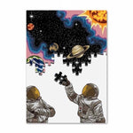 Poster Puzzle de l'Espace