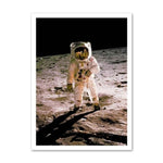 Poste astronaute Buzz Aldrin sur la Lune mission Apollo 11