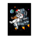 Poster Astronaute l'Intellectuel de l'Espace