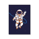 Poster imprimé chambre enfant astronaute