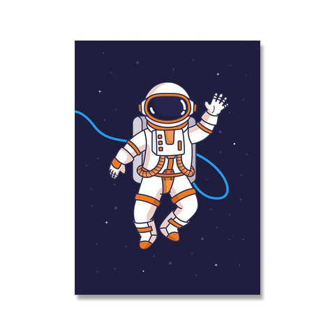 Poster imprimé chambre enfant astronaute