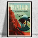 Poster Olympus Mons Rétro