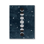 Poster phases de la lune enfant