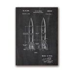 Poster Plan de Fusée | Espace Stellaire