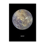 Poster planète Mercure