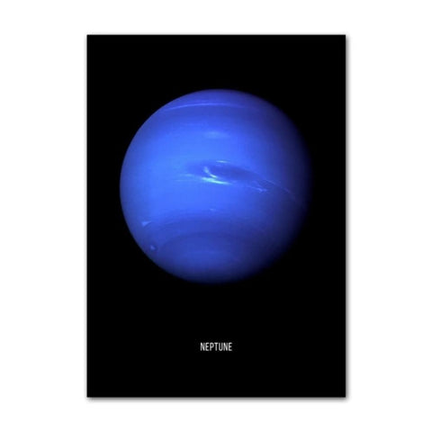 Poster planète Neptune