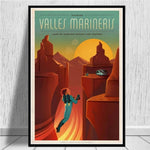 Poster Rétro Mars