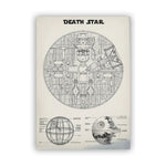 Poster Plans de l'Étoile de la Mort