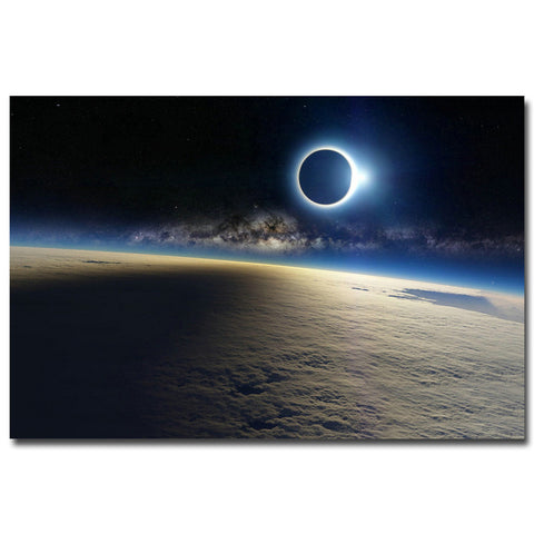 Affiche Éclipse Spatiale