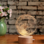 Lampe Lune d'ambiance - Espace Stellaire