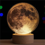 Lampe Lune d'ambiance - Espace Stellaire