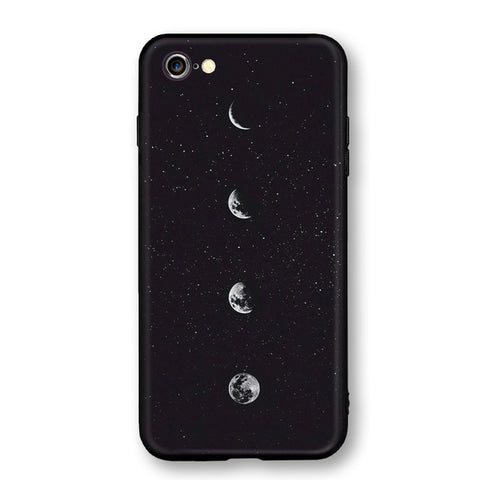 Coque iPhone Phases de la Lune - Espace Stellaire