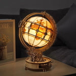 Puzzle globe terrestre lumineux