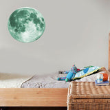 Sticker Lune Fluorescente | Espace Stellaire