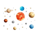Stickers huit planetes système solaire