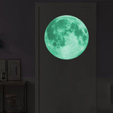 Sticker Pleine Lune Phosphorescente | Espace Stellaire