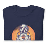 t-shirt astronaute en sceance de méditation