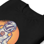 t-shirt astronaute meditation