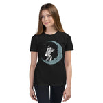 T-Shirt Croissant de Lune Astronaute