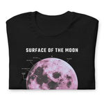 t-shirt surface de lune