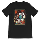 T-Shirt Noir Astronaute Taxi | Espace Stellaire