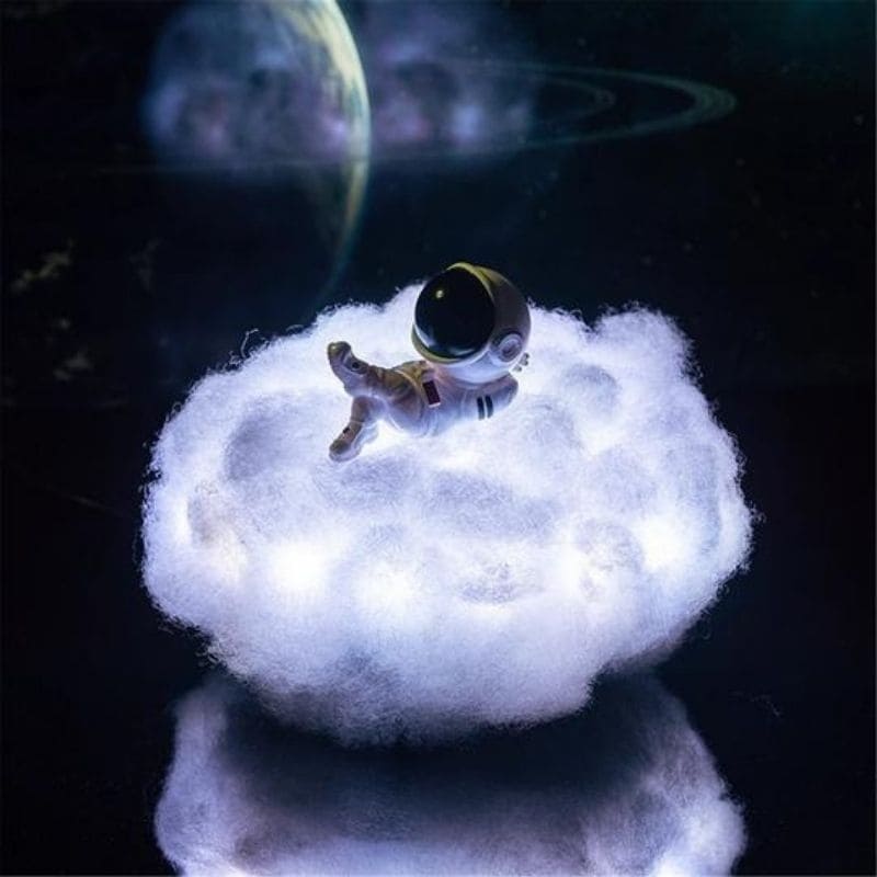 Veilleuse Astronaute sur un Nuage LED