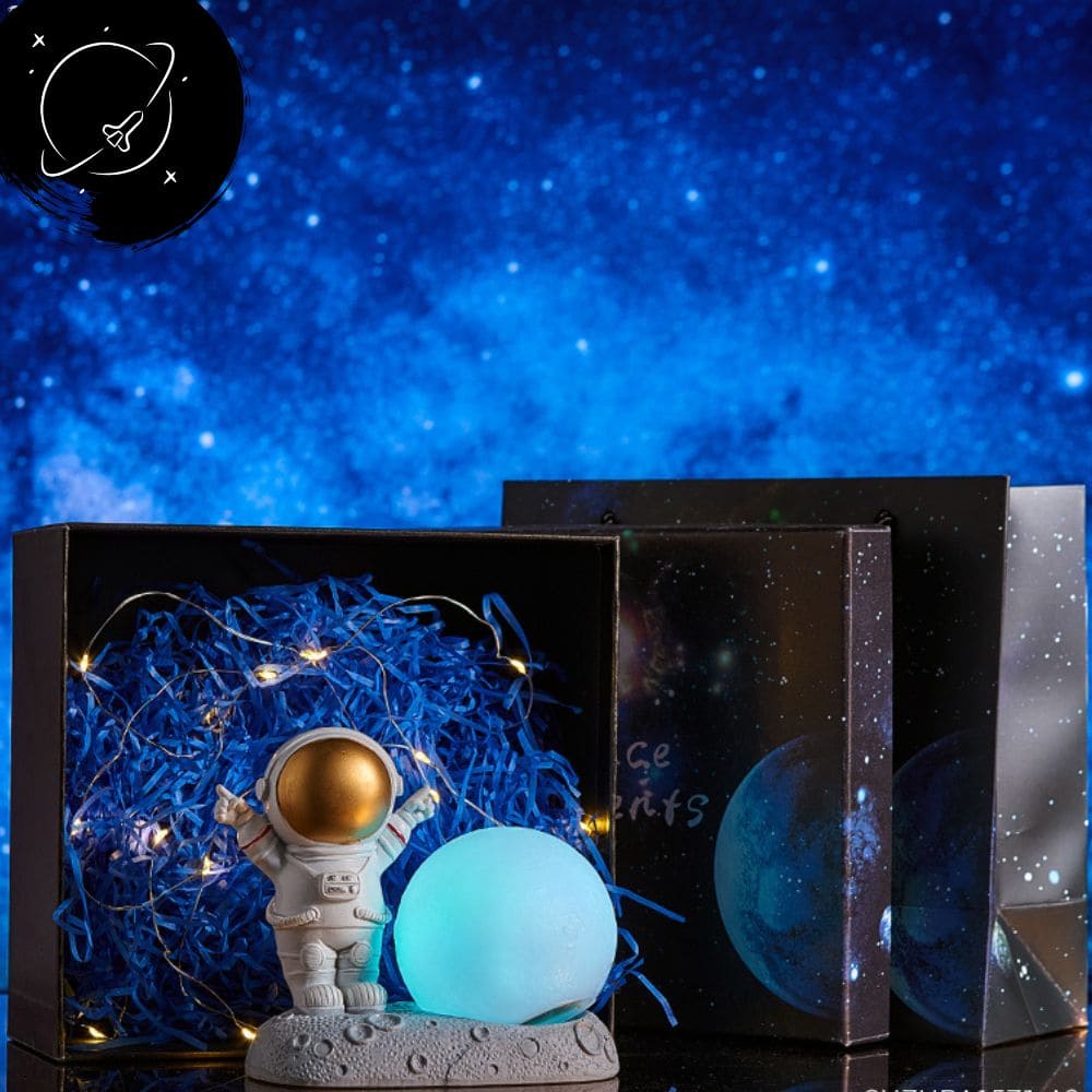 1pc Veilleuse Planétaire Figurine Astronaute Veilleuse Lune - Temu Belgium